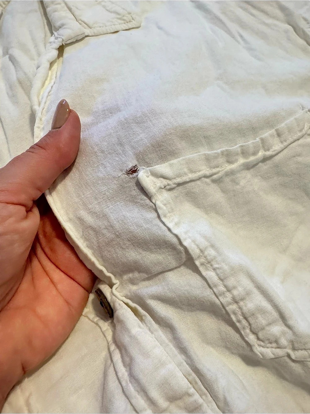 Zara | Button Down Top - Picture 6 of 6